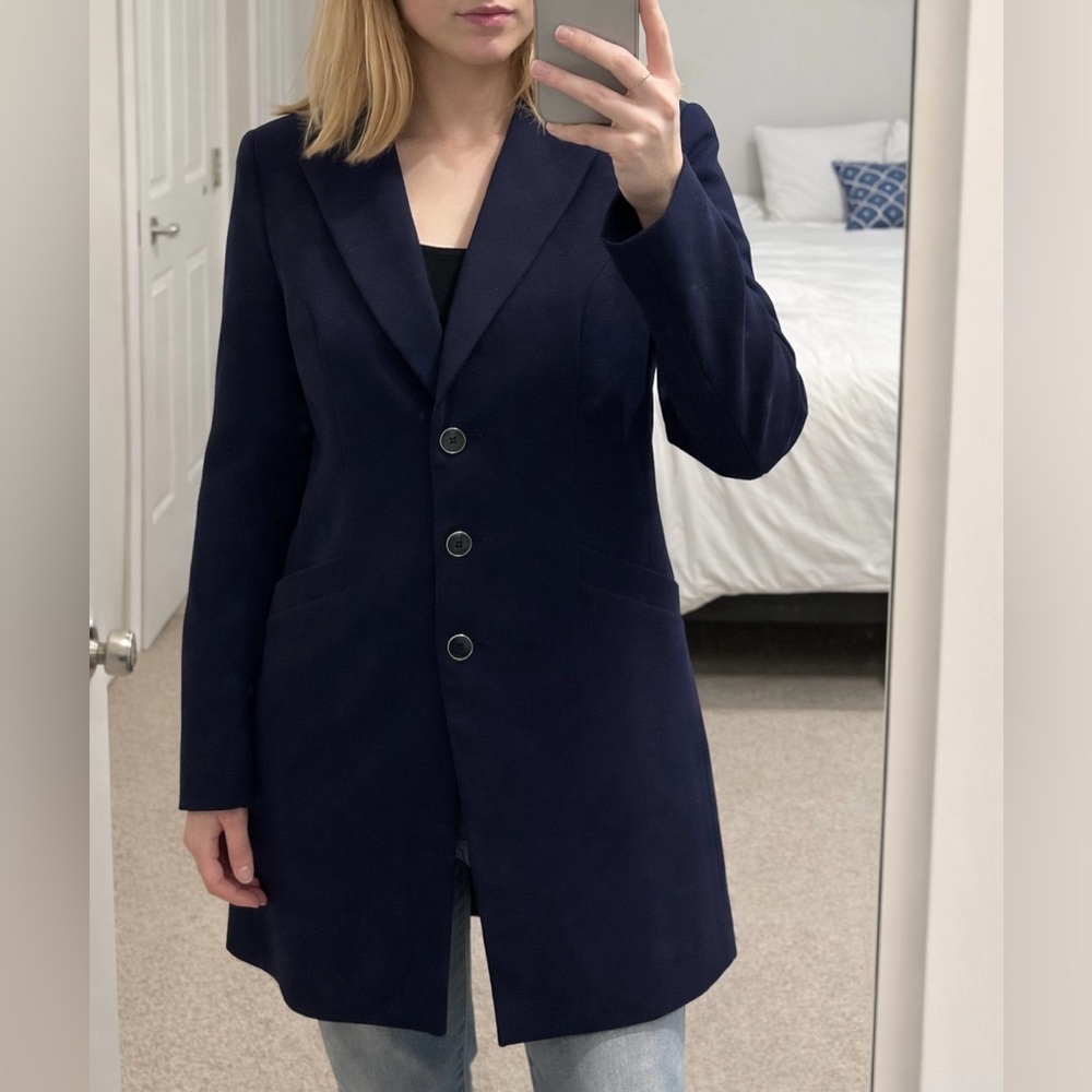 Orsay Women's Elegant Navy Blazer coat
